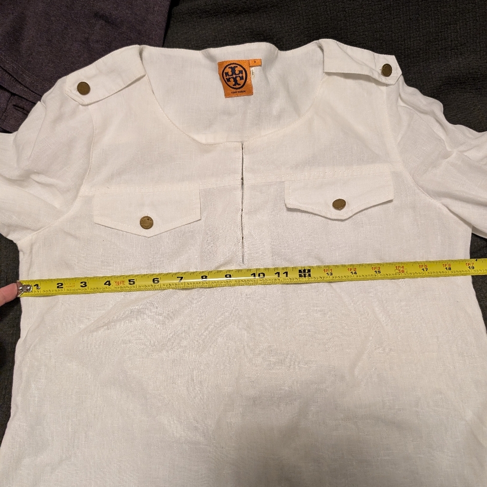 Tory Burch Linen Top - Picture 6 of 6